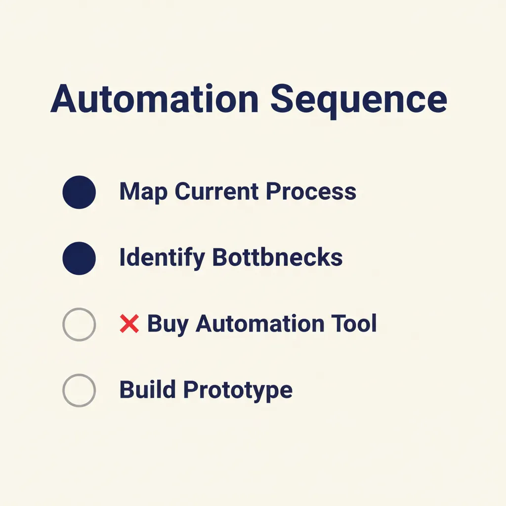 Checklist voor automatiseringsprojecten: proces in kaart brengen en knelpunten identificeren voor het aanschaffen van tools